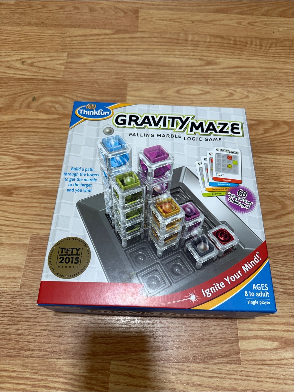 NIB - Gravity Maze Logic Game - Multi Color